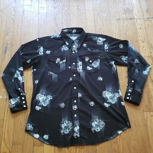 Vintage 70s H Bar C California Ranchwear Floral